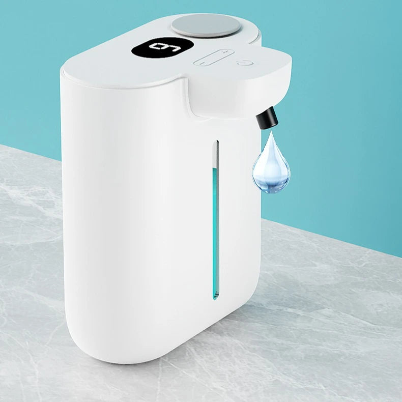 500ML Automatic Soap Dispenser Touchless Type C USB Rechargeable Electric Soap Dispenser Waterproof Foam/Liquid Dispenser