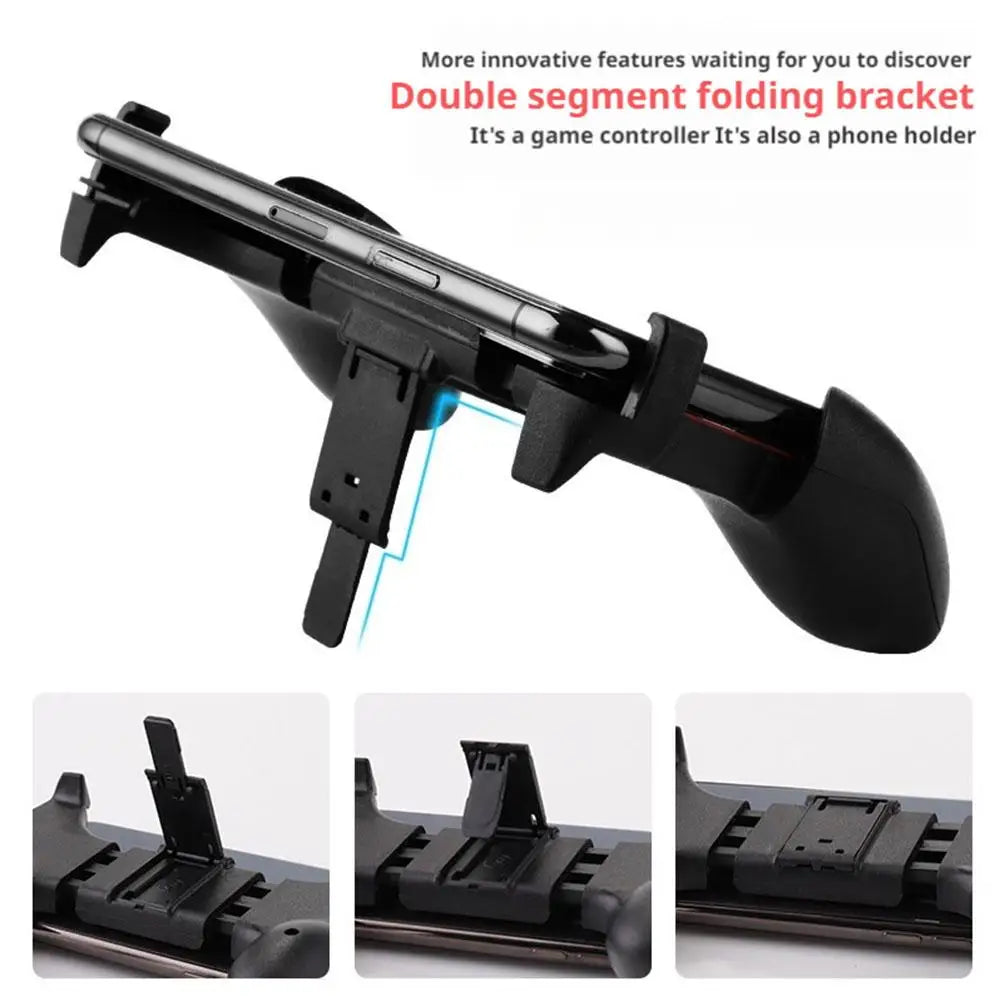 Mobile Phone Gaming Controller For PUBG Aim Shooting Gamepad Joystick For IPhone Shooter Game Grip Aux Button Handle