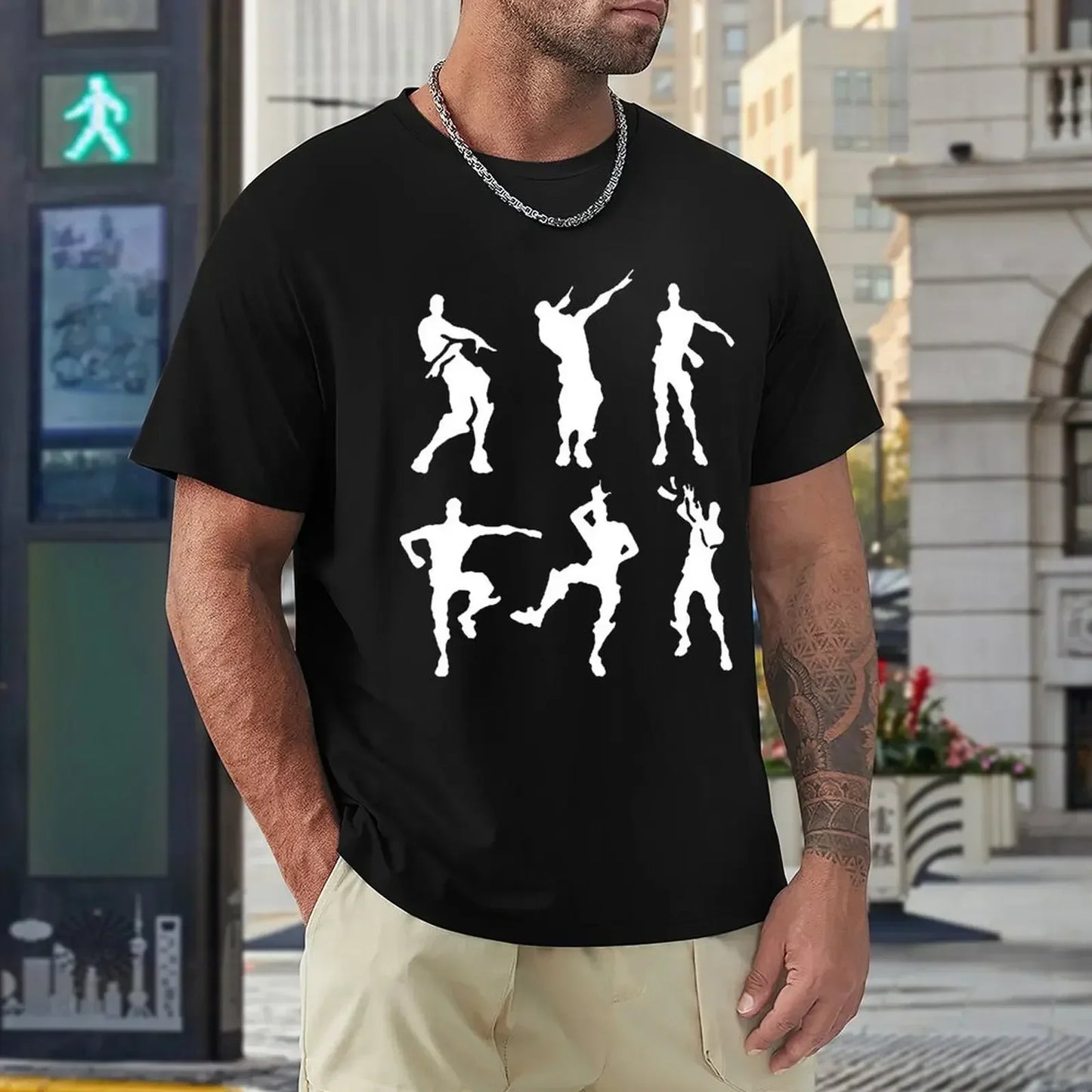 Fortniter Celebrations T Shirt Adult Men's Gaming Dance T-Shirt Discout Hot New Fashion Short Sleeve TShirt Cotton Top Tees