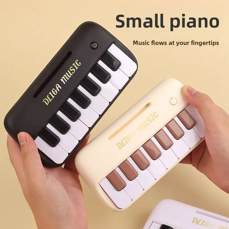 Portable 15 Keys Digital Keyboard Children Mini Electronic Piano Children Musical Instrument Educational Toys for Children Gift