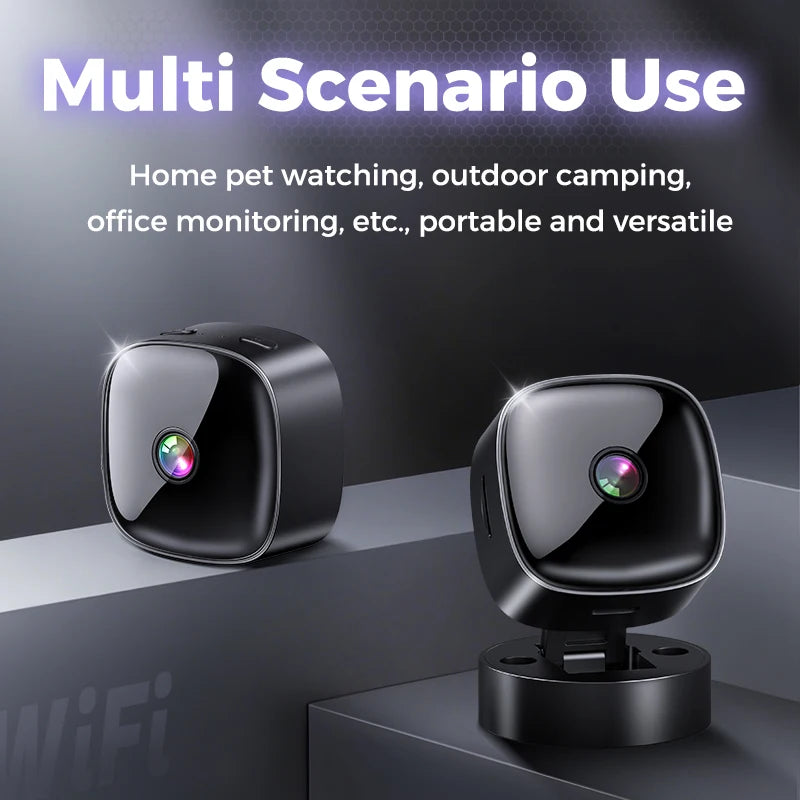 HD 1080P Mini Camera WiFi infrared Night Vision Camera 360° Rotatable Home Security Protection Wireless WiFi Surveillance Camera