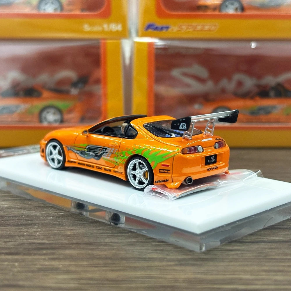 Fast Speed 1:64 A80 Z Targe Fast Furious Diecast Model Car