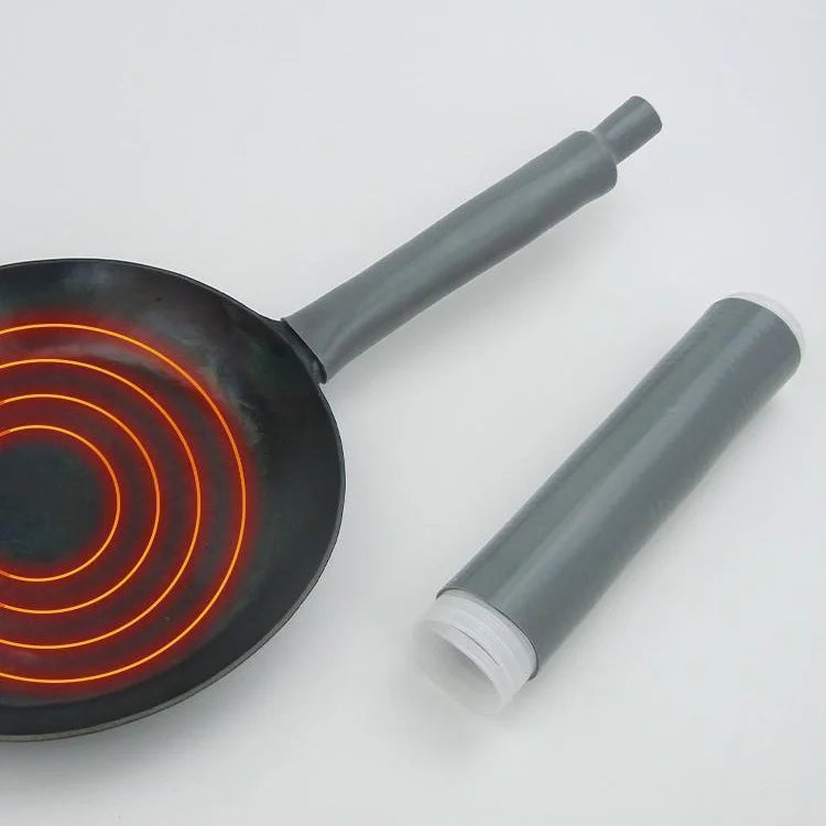 Silicone Pot Handle Sleeve Anti-Scalding Rubber Frying Pan Handle Protector Pot Handle Sleeve Handle Cover Kitchen Tools