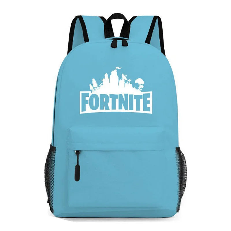Game Fortnite Backpack for Boys Girls Light Weight Bag Anime Schoolbag Student Kawaii Backpack Back To School Supplies Gift