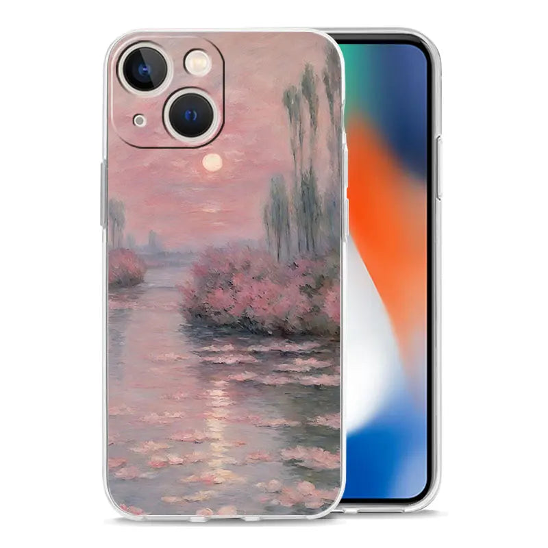 Phone Case For iPhone 17 Cases iPhone Air 16 15 12 13 14 Pro Max 15 Plus 16Pro iPhone11 Cover Garden Paint Art Vincent van Gogh