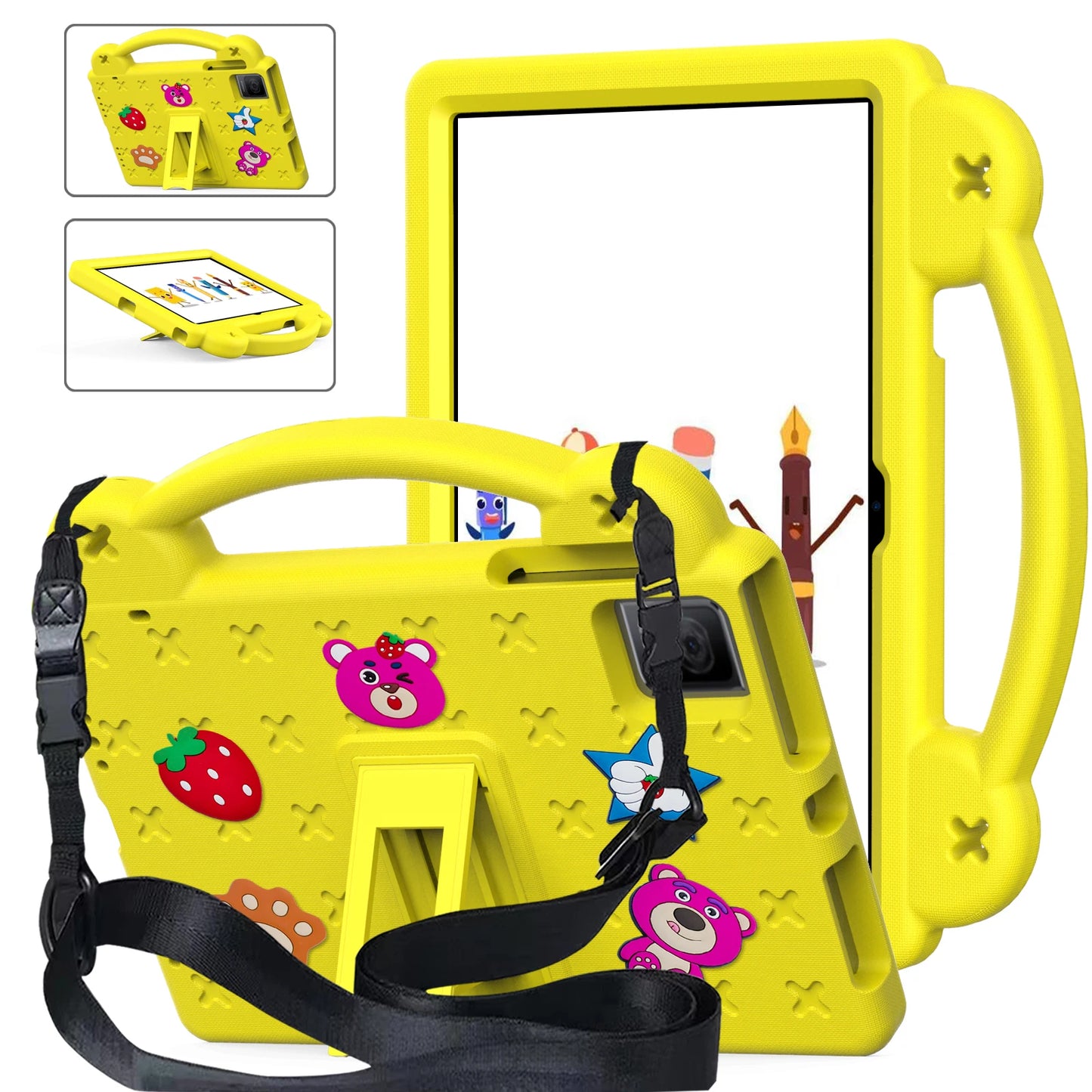 Kids Cartoon Tablet Case For TCL 8 gen2 2024 Tab 10 GEN 2 10.36'' NxtPaper 11 10.95'' Tab 8 LE 8'' with Shockproof Stand Cover