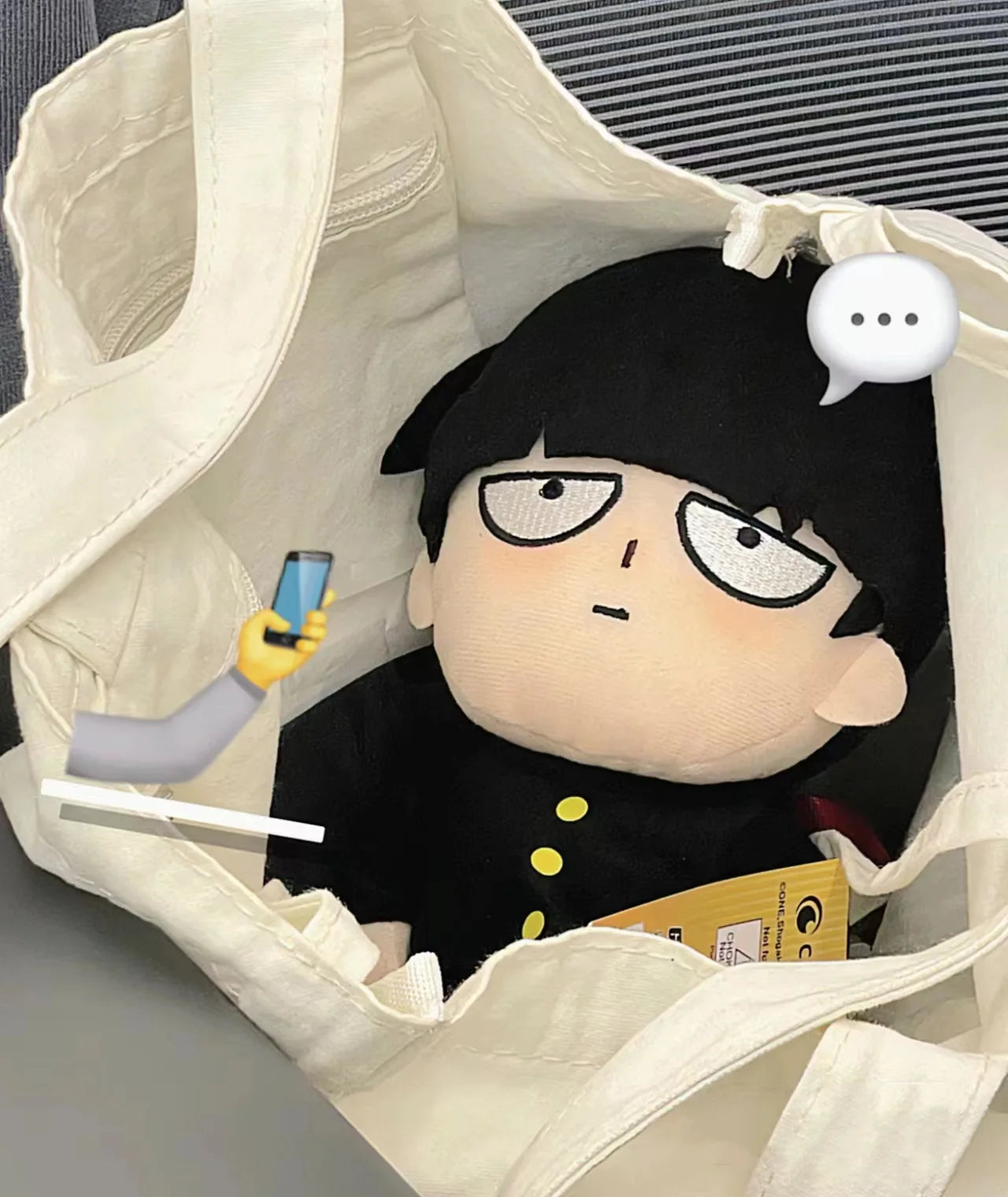 Mob Psycho 100 Cute Ryoga Shirota Plush Doll Cartoon Creative Bed Ornaments Shigeo Kageyama Holiday Gift Anime Periphery