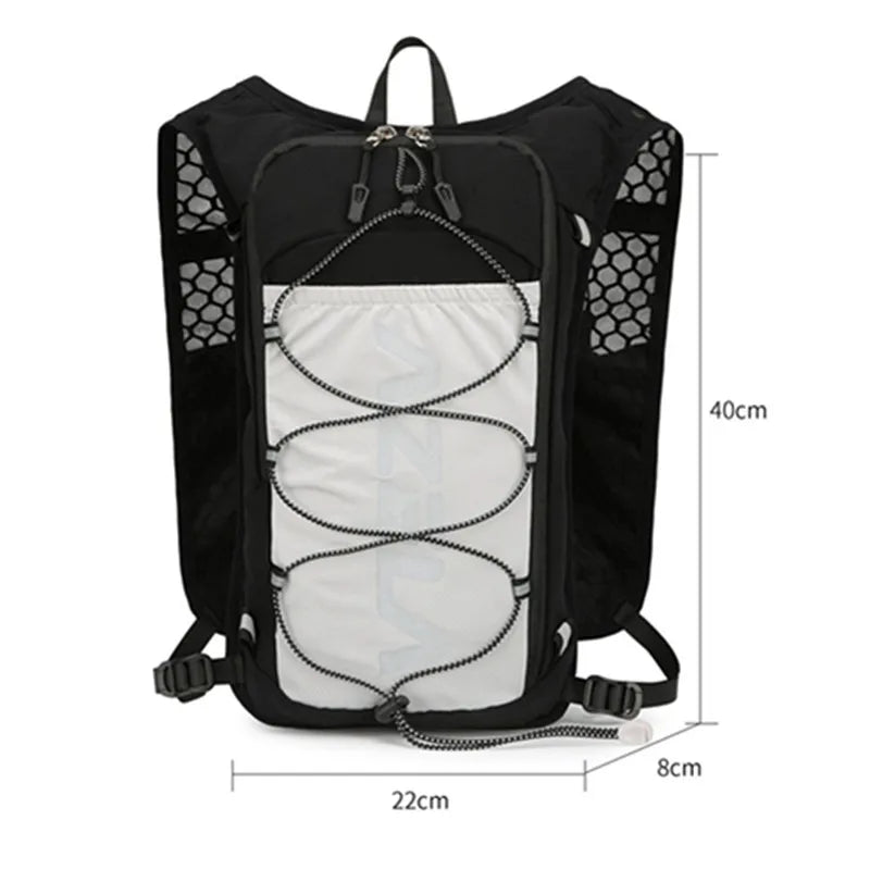 Running Cycling Hydration Vest Backpack Lightweight Water Backpack Hydration Backpack Running Vest for Hiking Cycling Running
