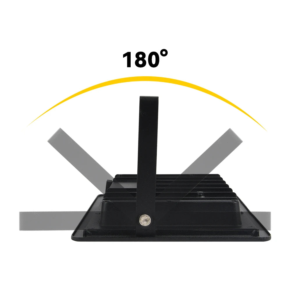 RGB Flood Light 100W 50W 30W 20W 10W RGB Reflector IP66 Waterproof LED Spotlight 220V Projector Lamp Outdoor Garden Lighting