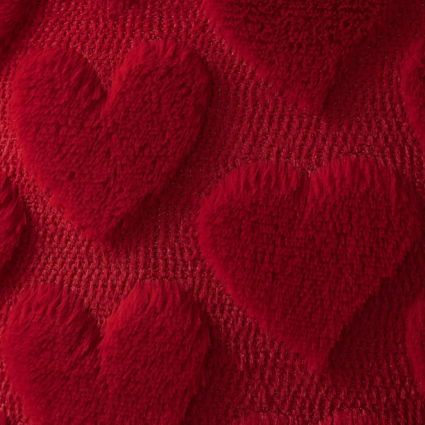 Valentine's Day Plush Pillow Cover Heart Shape Red Pink White Pillowcase Valentines Day Home Decor Sofa Car Cushion Cover