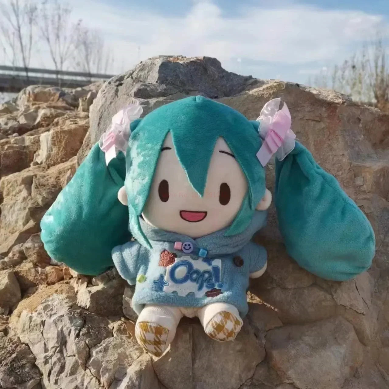 Kawaii Miku Plush Toy Anime Cute Soft Stuffed Plushie Doll Cartoon Houlder Pain Bag Backpack Decor cute Birthday Gifts toys
