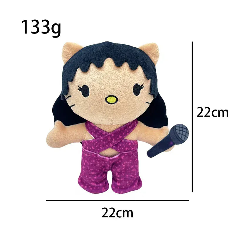 LIL PEEP Plush Doll Hello Selena Plush Toys Cute Cartoon Anime Plush Doll Soft Stuffed Dolls Room Decoration Kids Toy Gifts 22CM