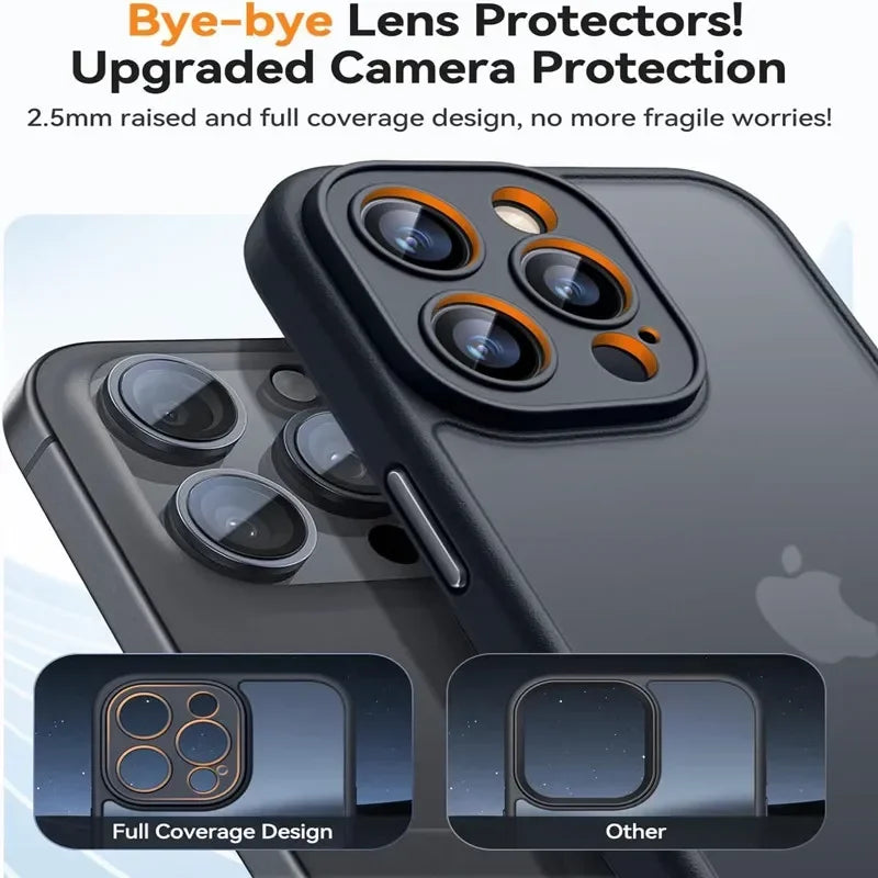 Matte Phone Case For iPhone 15 14 13 12 11 16 Pro Max Mini Luxury Soft Silicone Shockproof Case For iPhone 16 15 Plus XR XS MAX