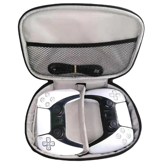 Water-Resistance Portable Carrying Case for PS5 Controller Shockproof Storage Handbag with Handle And Zipper Closure