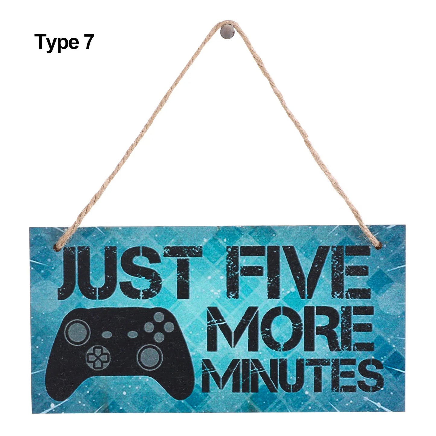 Gaming Room Sign Wood Plaque Do Not Disturb Hanging Pendant I'm Gamer Door Wall Decor Novelty Gift For Teens, Boyfriend, Husband