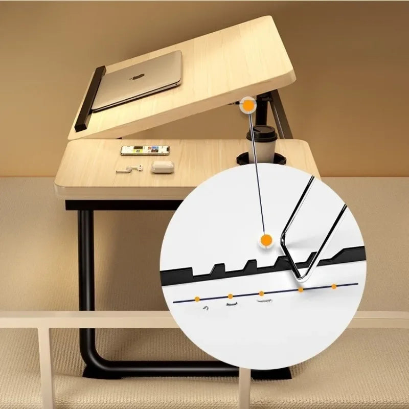 Adjustable Computer Desk Foldable Height-adjustable Desk Five-level Bedroom Dormitory Lazy Mobilier Bureau Office Furniture