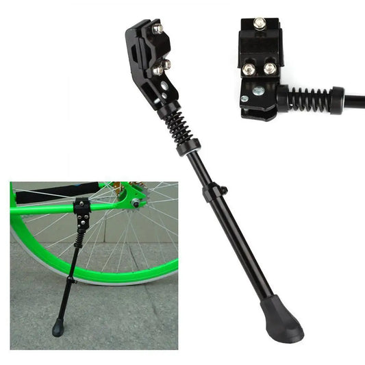 Adjustable Bicycle Stands 26-36cm Kickstand Mountain Bike MTB Aluminum Side Rear Kick Stand Solid Reliable Bicycle Accessories