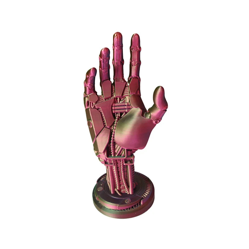1pcGame Controller Desktop Stand Headphone Stand Jewelry Bracket Cyberpunk Mechanical Arm Resin Handicraft Ornament Storage Rack