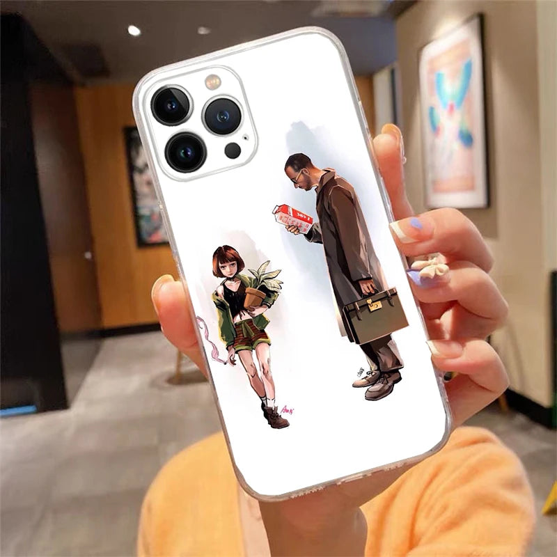 Phone Case For iphone 17 Air 17 16 Pro Max 15 14 13 Pro Max 15 16 Pro 15Plus Leon Matilda Natalie Portman