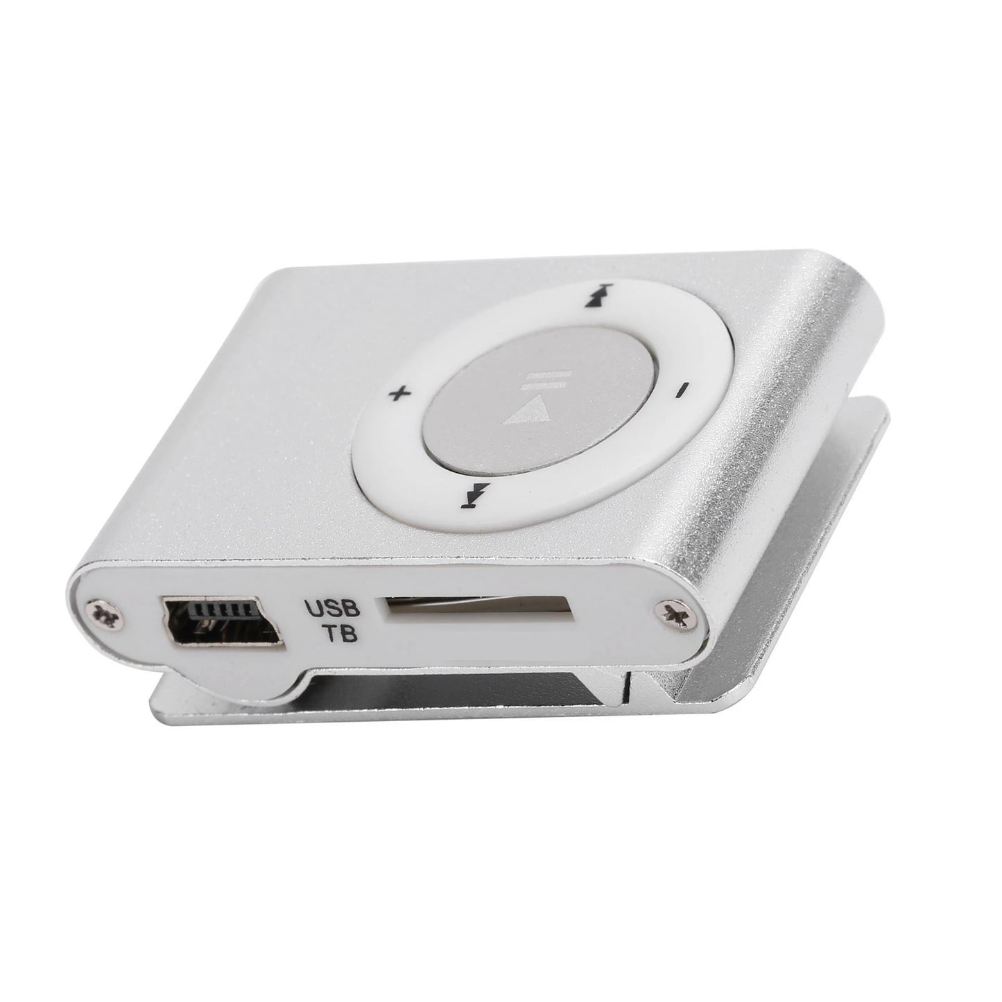 Portable MP3  Digital Music Media Player MiniMP3 BackClip Player with Earphone and USB Cable Sports MP3 Player Mini Music Player