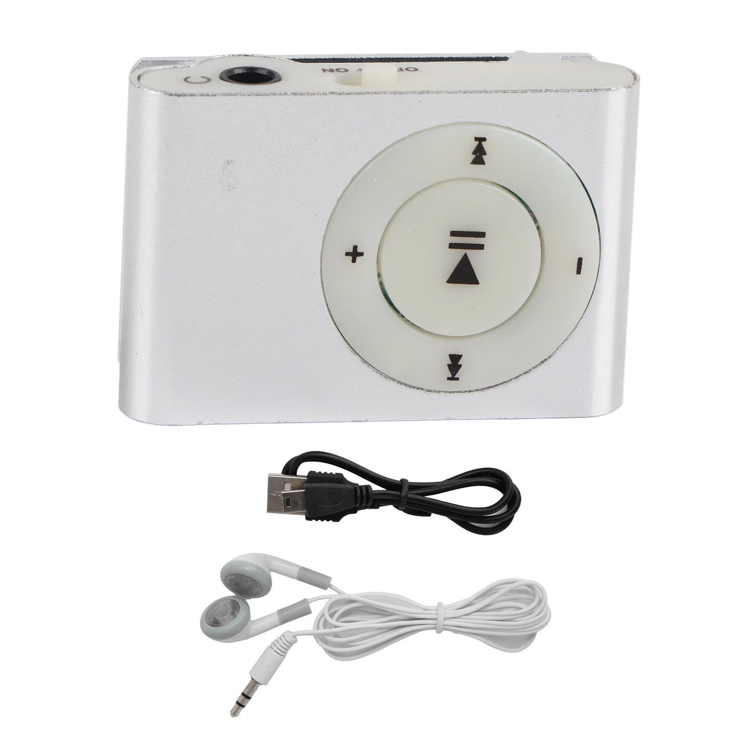 Portable Digital Music Media Player MiniMP3 BackClip Player with Earphone and USB Cable Mini Music Player Portable Music Player