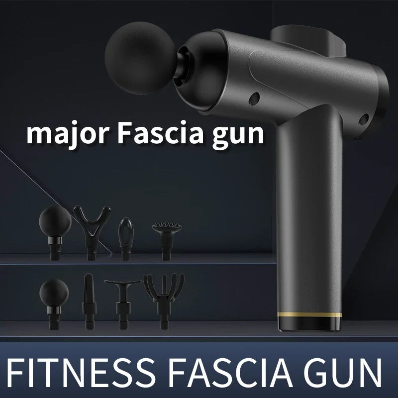 Handheld Electric Muscle Massager Handheld Massagers with 99 Speeds & 8 Attachments for Back and Neck, Gifts for Men Women